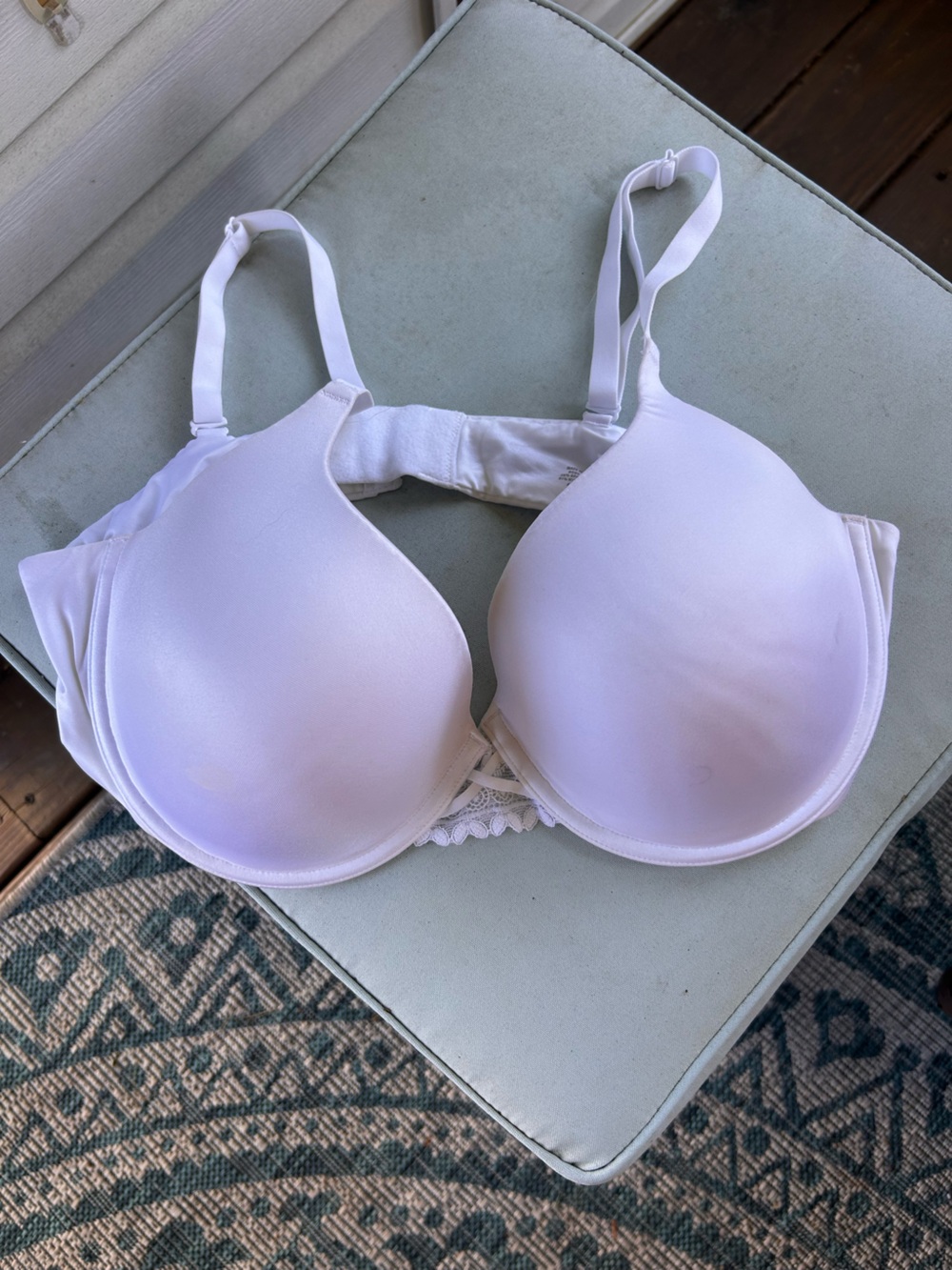 Maidenform White Padded T-Shirt Bra